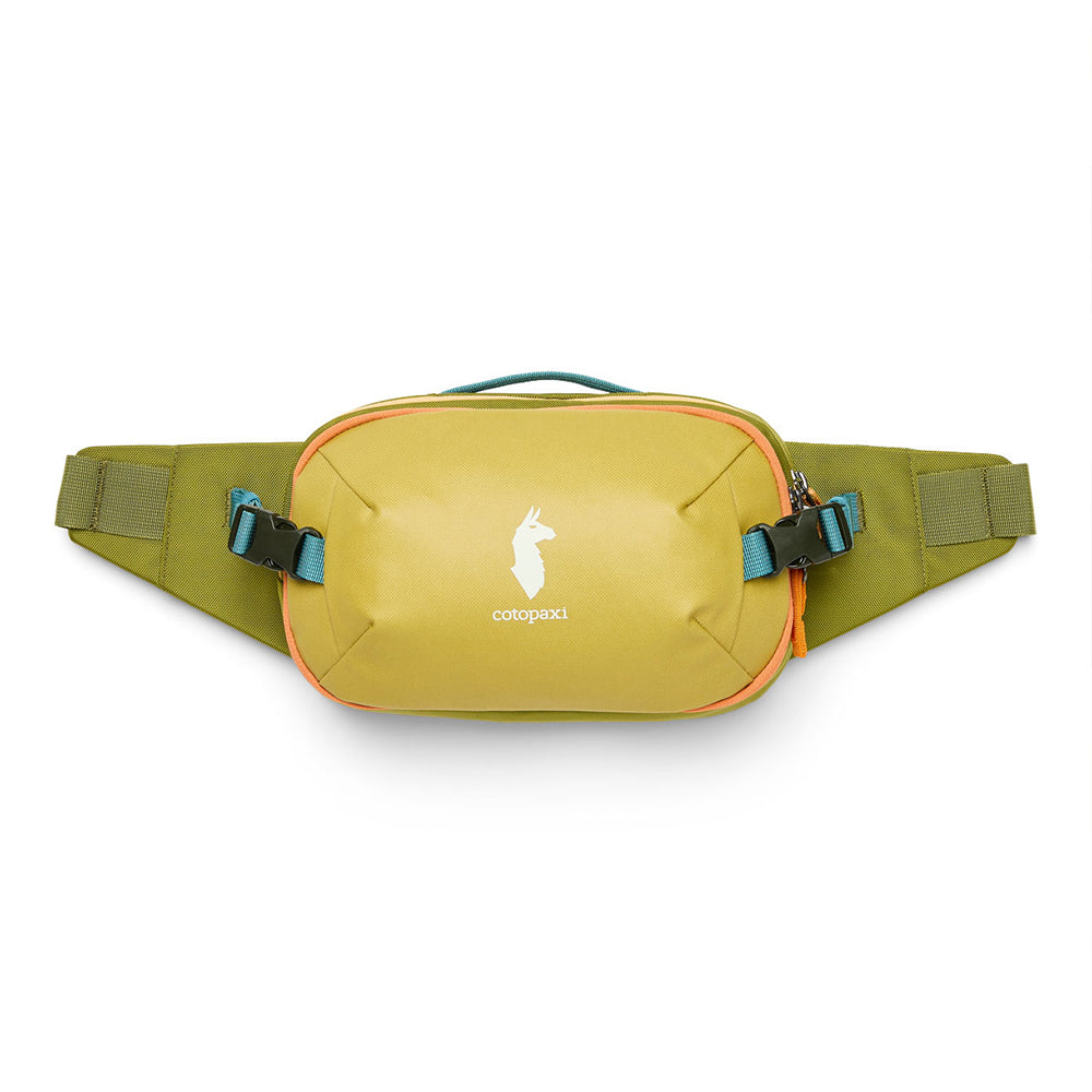 '- ["Accessori","Borse","Cotopaxi","Donna","PE25","Unisex","Uomo"] - Cotopaxi Allpa X 3L Hip Pack Lemongrass And Cedar - Lupis SRL