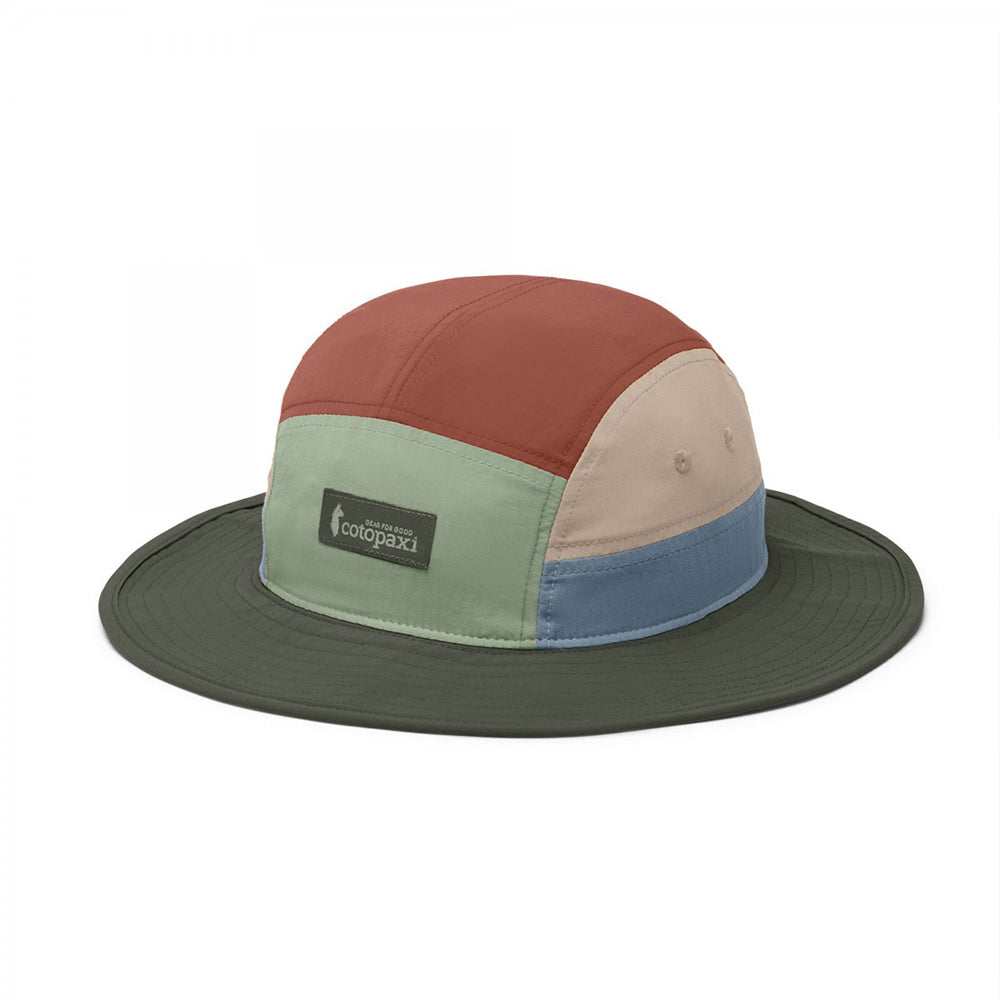 '- ["Accessori","Cotopaxi","Donna","PE25","Ultima Taglia","Unisex","Uomo"] - Cotopaxi Tech Bucket Hat Green Tea and Fatigue - Lupis SRL