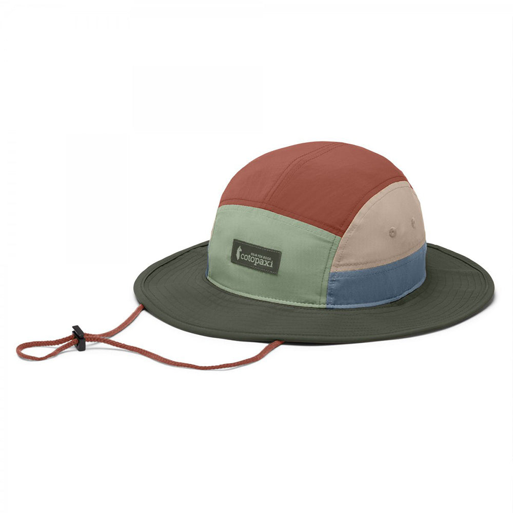'- ["Accessori","Cotopaxi","Donna","PE25","Ultima Taglia","Unisex","Uomo"] - Cotopaxi Tech Bucket Hat Green Tea and Fatigue - Lupis SRL