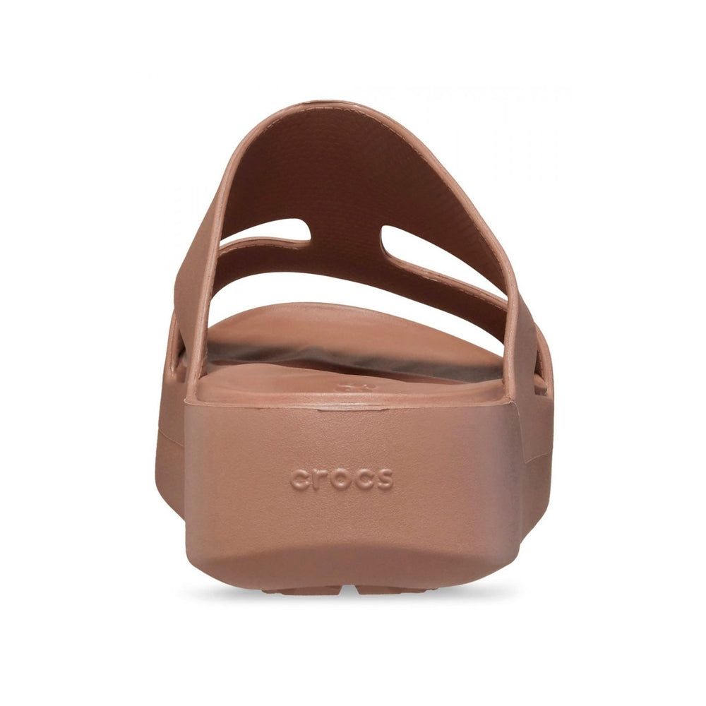 Crocs Ciabatte Donna Getaway Platform H-Strap Latte 209409-LATT