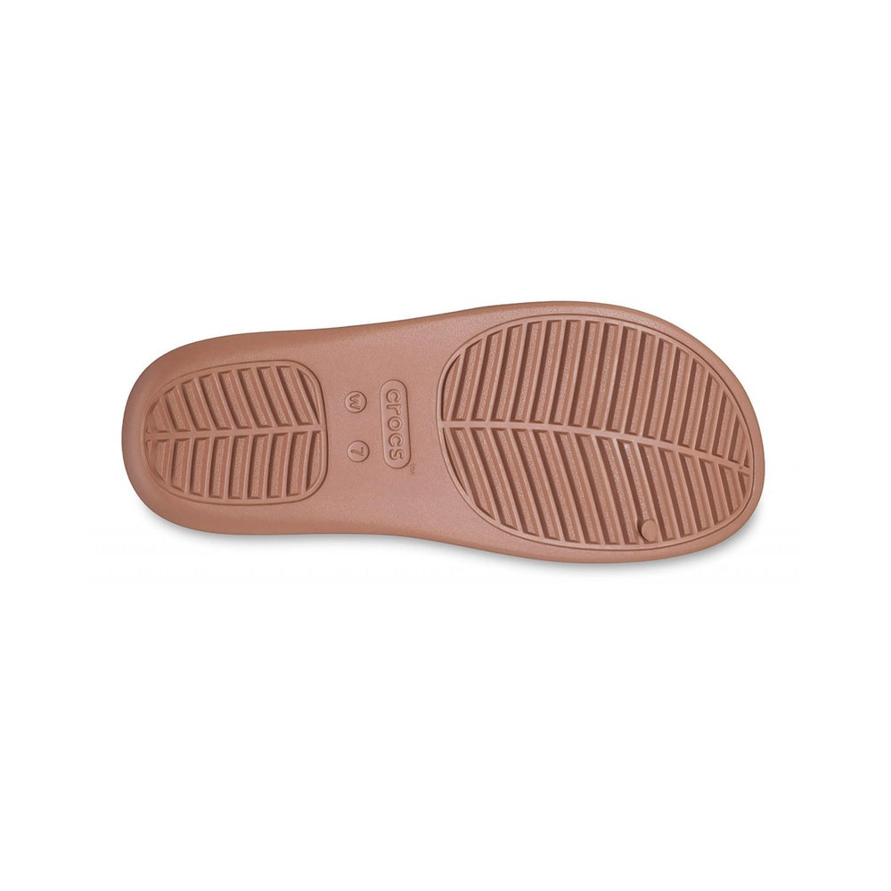 Crocs Ciabatte Donna Getaway Platform H-Strap Latte 209409-LATT