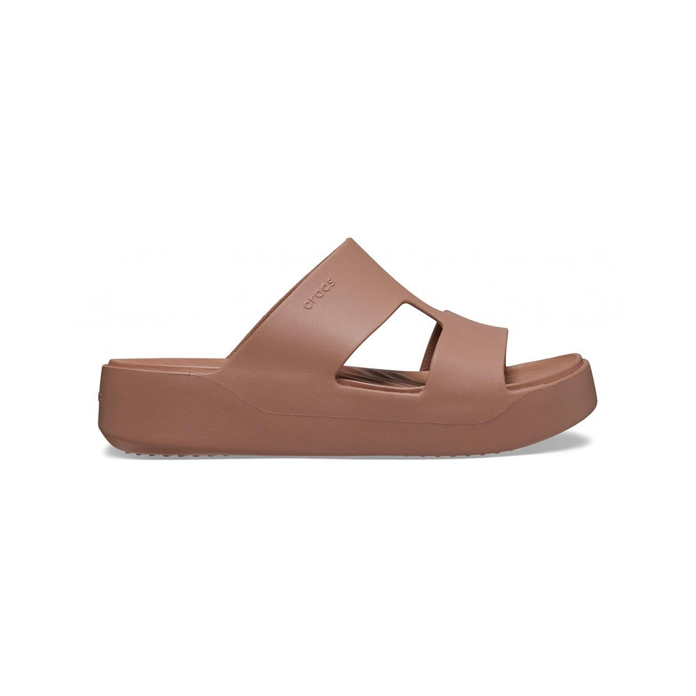 Crocs Ciabatte Donna Getaway Platform H-Strap Latte 209409-LATT