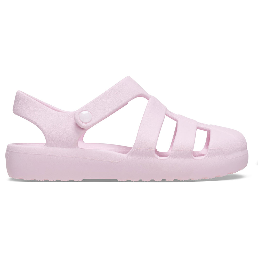 '- ["Crocs","Kids","PE25","Sandali","Scarpe"] - Crocs Classic Fisherman K Pink Tweed 210625-PIMK - Lupis SRL