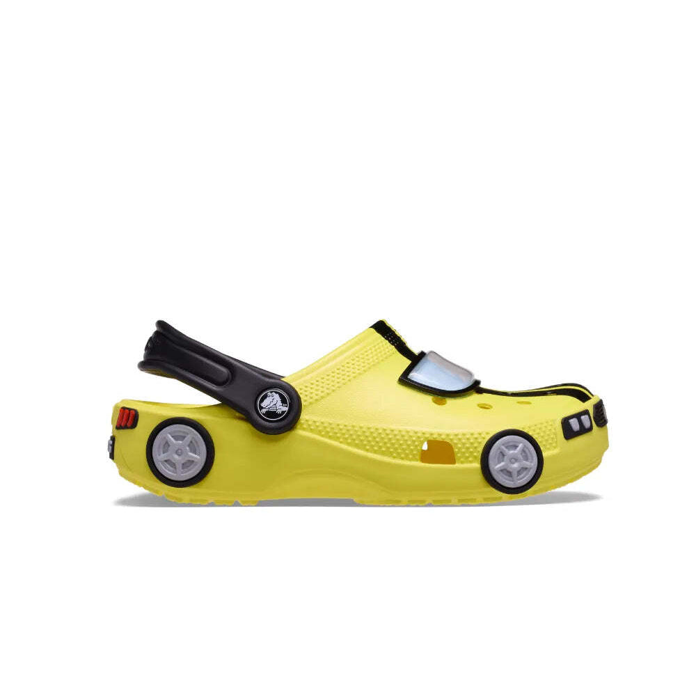 '- ["Ciabatte","Crocs","Kids","PE25","Scarpe","Toddler"] - Crocs Classic IAM Race Car Clog T Cyber Yellow 210991-CYYE - Lupis SRL