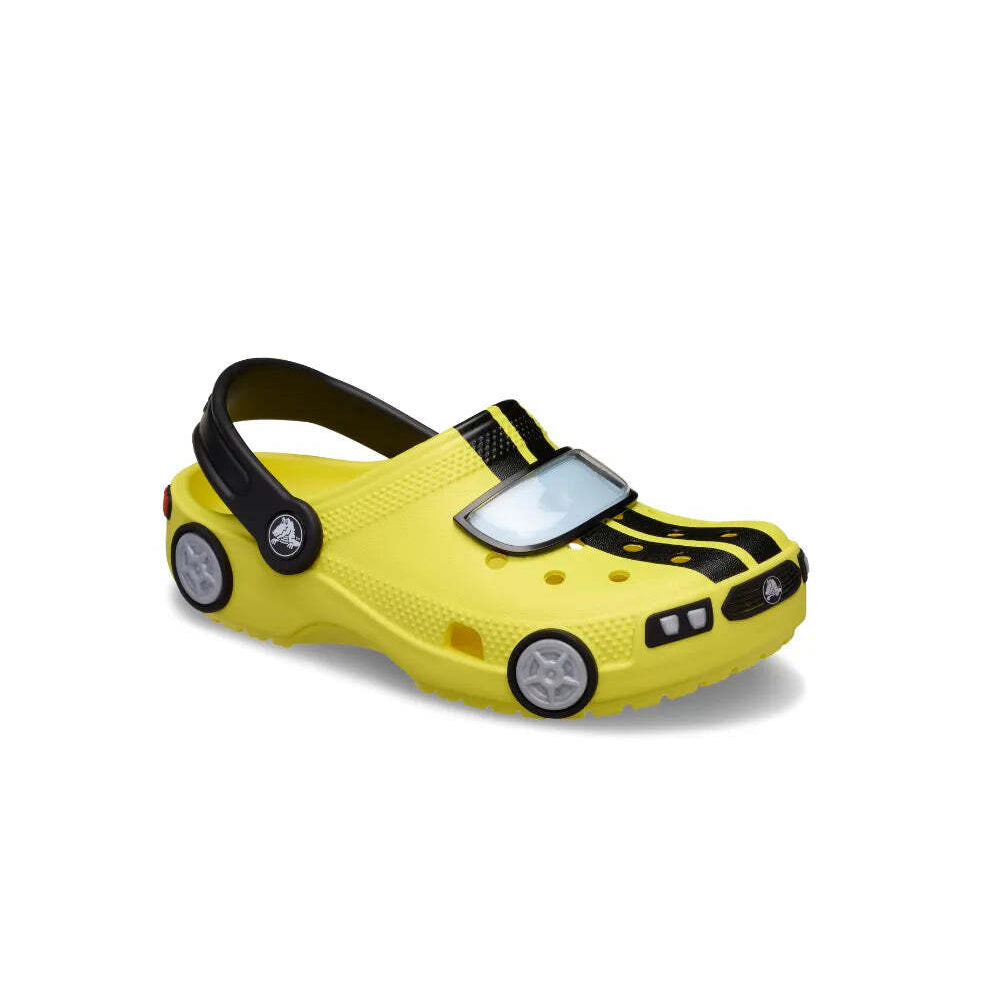 '- ["Ciabatte","Crocs","Kids","PE25","Scarpe","Toddler"] - Crocs Classic IAM Race Car Clog T Cyber Yellow 210991-CYYE - Lupis SRL