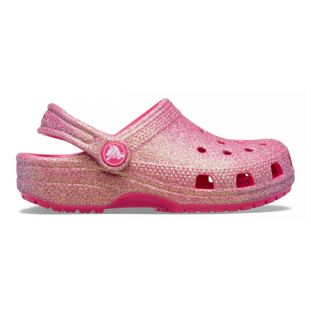 '- ["Ciabatte","Crocs","Kids","PE25","Scarpe"] - Crocs Classic Irid Glitter Clog K Drift 210986-DRFT - Lupis SRL