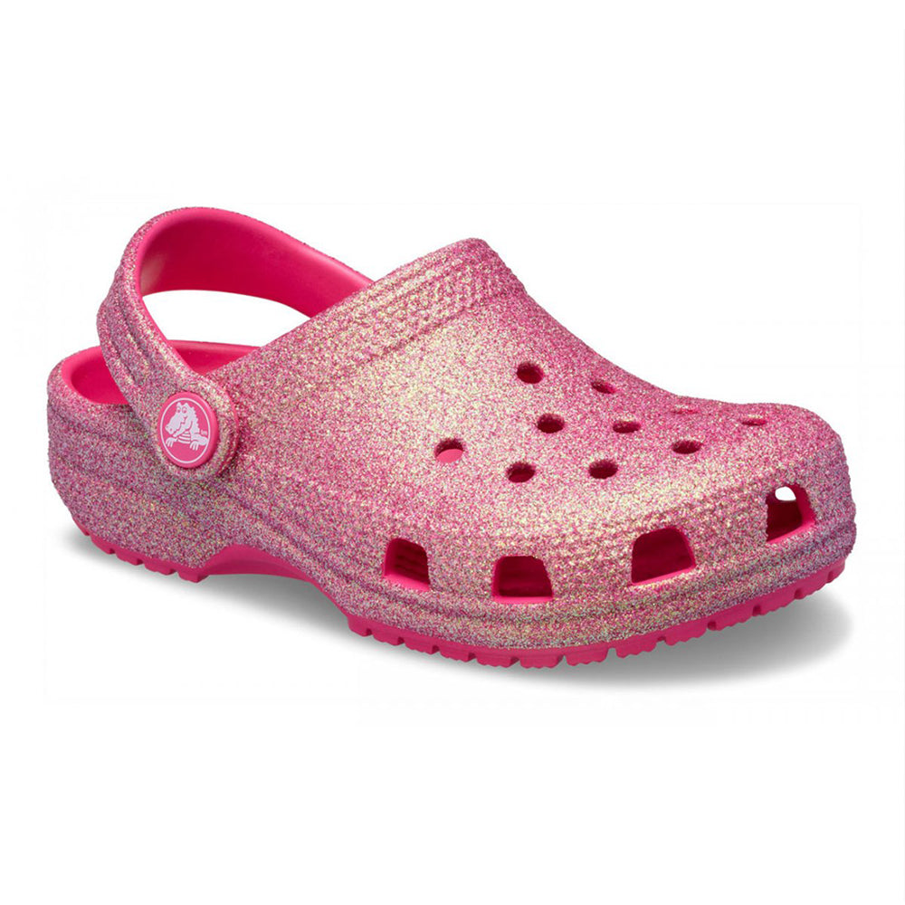 '- ["Ciabatte","Crocs","Kids","PE25","Scarpe"] - Crocs Classic Irid Glitter Clog K Drift 210986-DRFT - Lupis SRL