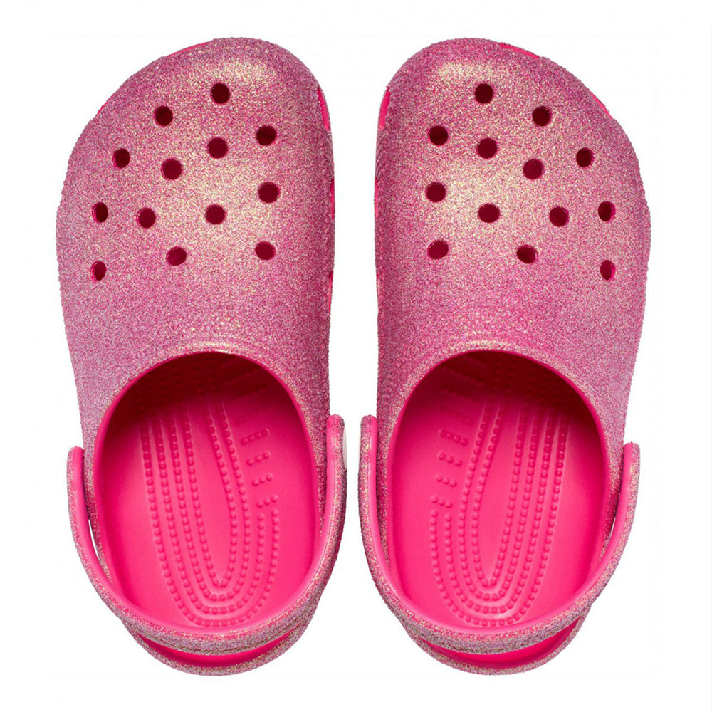 '- ["Ciabatte","Crocs","Kids","PE25","Scarpe"] - Crocs Classic Irid Glitter Clog K Drift 210986-DRFT - Lupis SRL