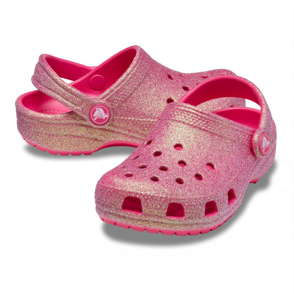 '- ["Ciabatte","Crocs","Kids","PE25","Scarpe"] - Crocs Classic Irid Glitter Clog K Drift 210986-DRFT - Lupis SRL