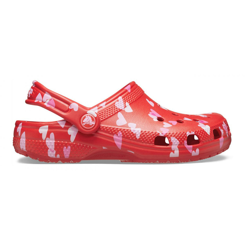 '- ["Ciabatte","Crocs","Kids","PE25","Scarpe"] - Crocs Classic VDay Clog K Multi 209754-CHRD - Lupis SRL