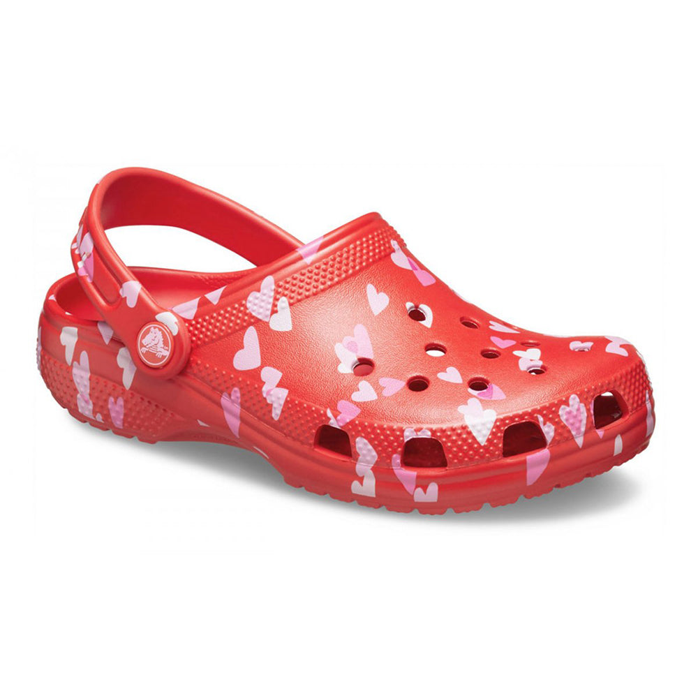 '- ["Ciabatte","Crocs","Kids","PE25","Scarpe"] - Crocs Classic VDay Clog K Multi 209754-CHRD - Lupis SRL