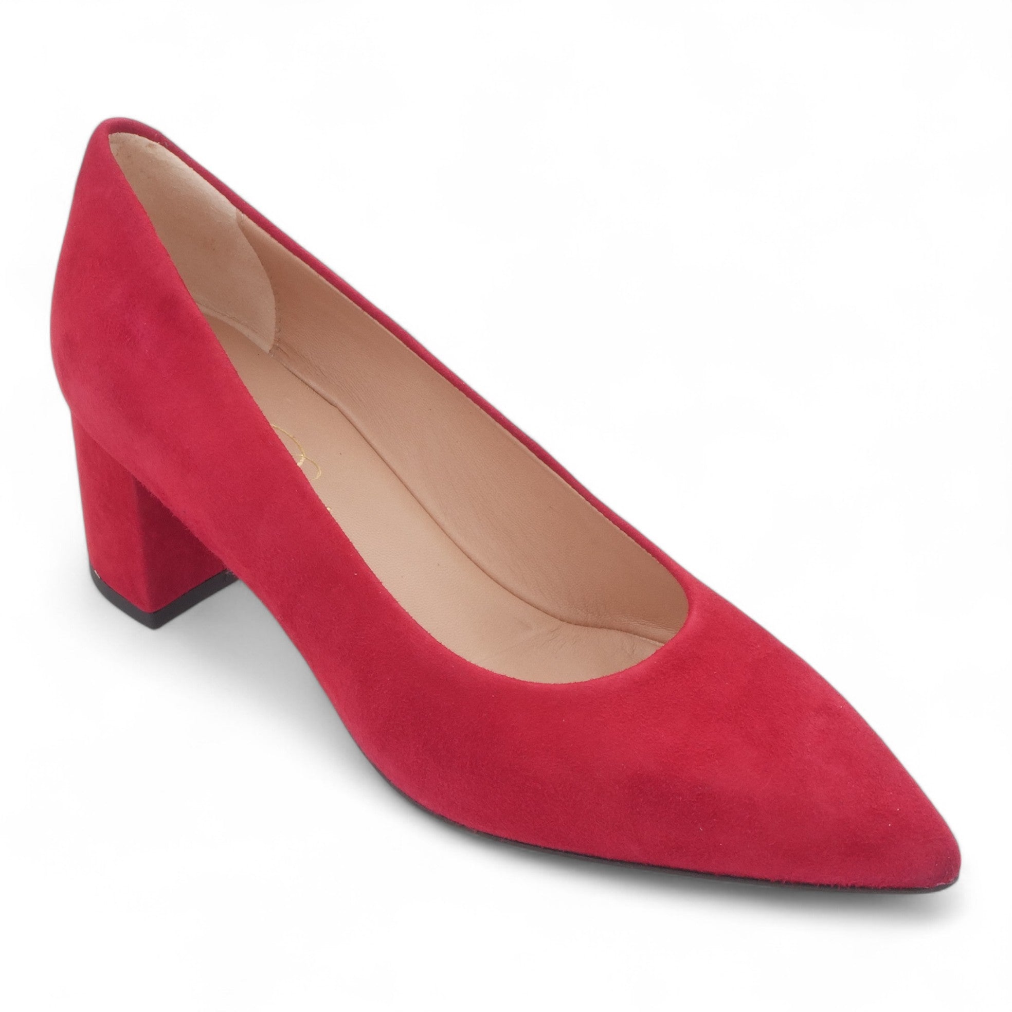 '- ["Artigianato","Donna","D\u00e9collet\u00e9","Eva Picci","Scarpe","Tacco"] - Décolleté Da Donna Eva Picci 1601S Camoscio Rosso - Lupis SRL