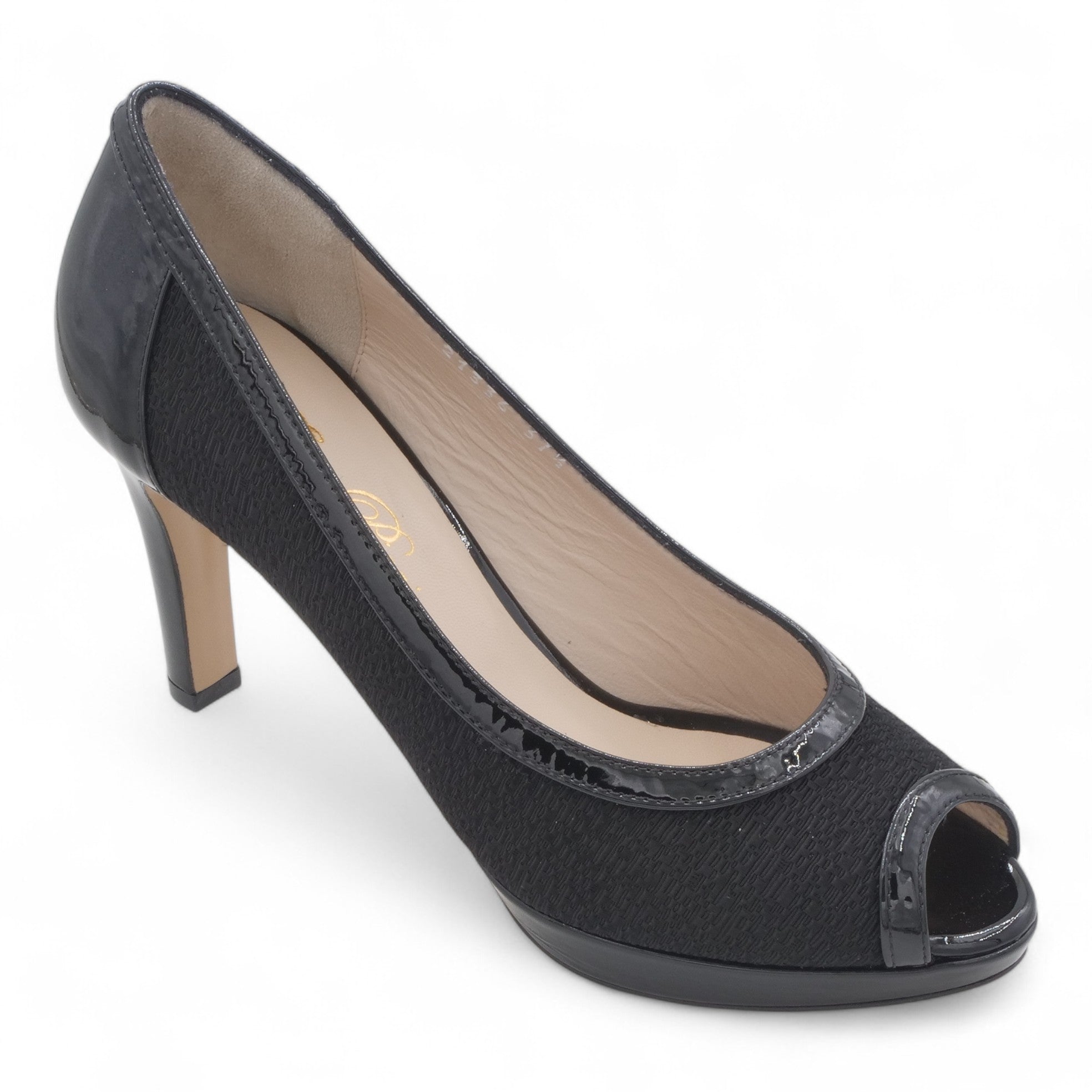'- ["Artigianato","Donna","D\u00e9collet\u00e9","Eva Picci","Scarpe","Tacco"] - Décolleté Da Donna Eva Picci 21336 Musa Nero - Lupis SRL