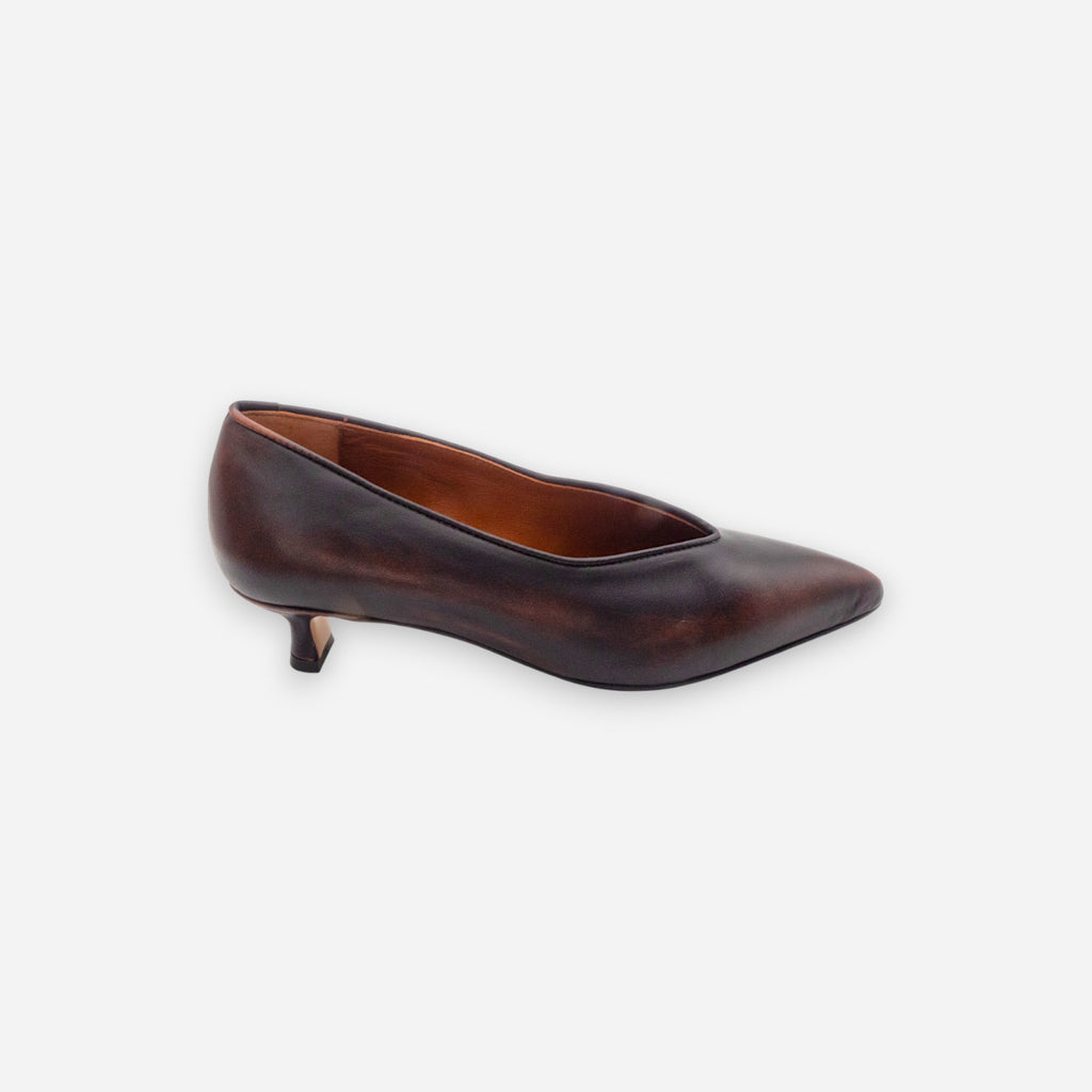 Eva Picci Aspor Leather Women's Pumps DE2606