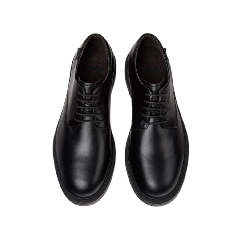'- ["Camper","Derby","FW25","Scarpe","Uomo"] - Derby Uomo Camper Dean Campus Black K100979-001 - Lupis SRL