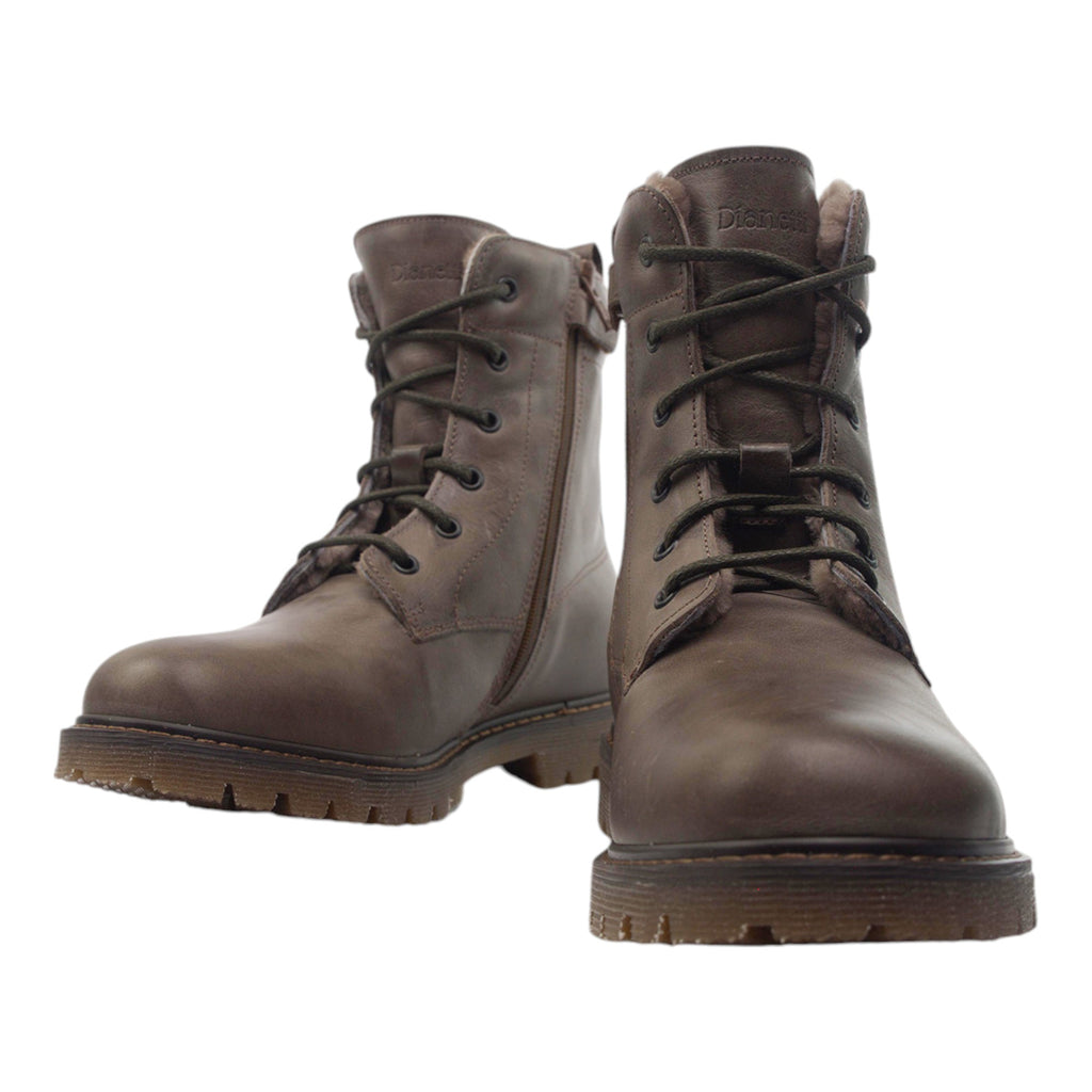 '- ["Anfibi","Artigianato","Dianetti","Donna","Scarpe"] - Dianetti 9975 Montana 3751 Marron Broker Olive - Lupis SRL