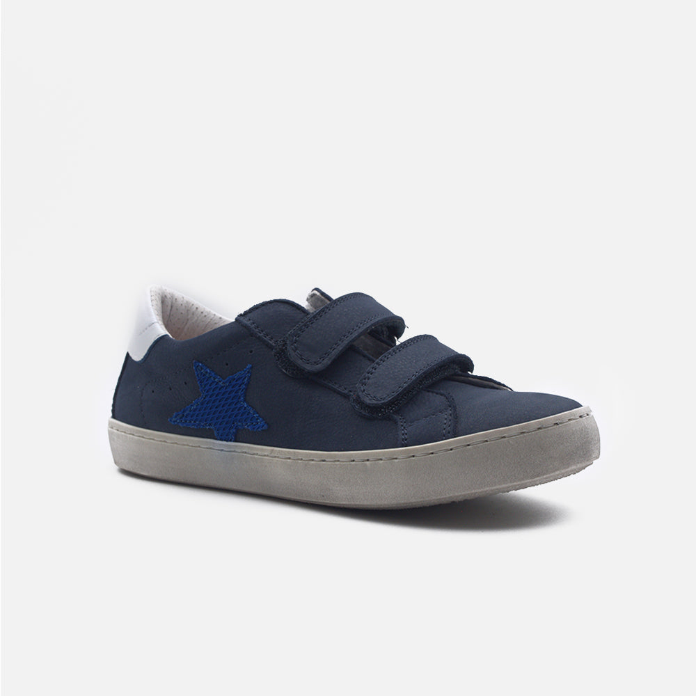 '- ["Artigianato","Dianetti","Kids","Scarpe","Scarpe sportive"] - Dianetti 1402V2 Blu 2 Strappi - Lupis SRL
