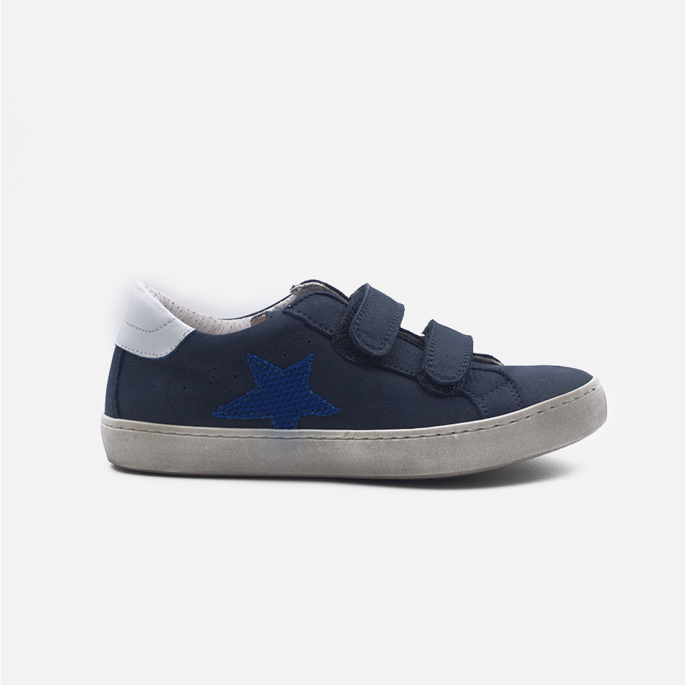 '- ["Artigianato","Dianetti","Kids","Scarpe","Scarpe sportive"] - Dianetti 1402V2 Blu 2 Strappi - Lupis SRL