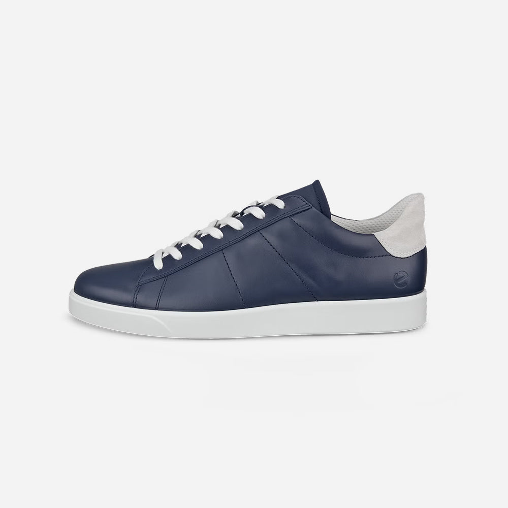'- ["Ecco","PE25","Scarpe","Scarpe sportive","Uomo"] - Ecco Sneakers Street Lite Sneaker Lea Marine Shadow White - Lupis SRL