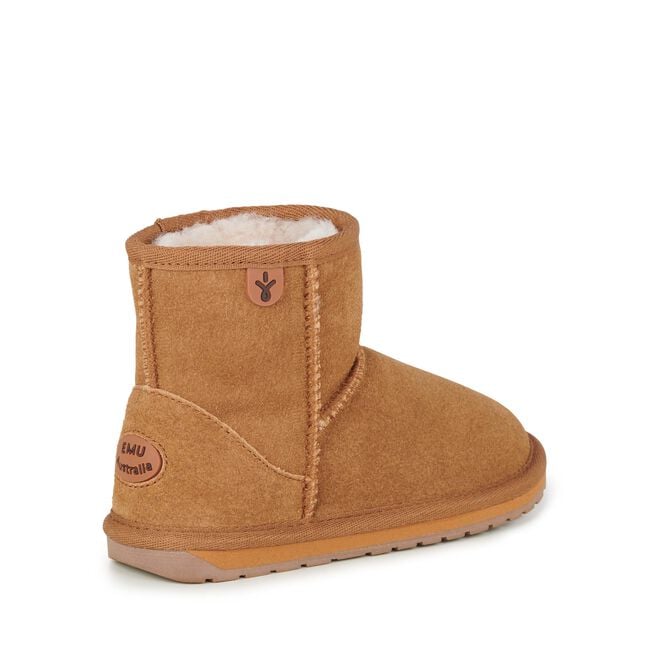'- ["EMU","Kids","Nuovo","Scarpe","Stivaletti","Toddler"] - Emu Wallaby Mini K10103 Chestnut Stivaletto - Lupis SRL