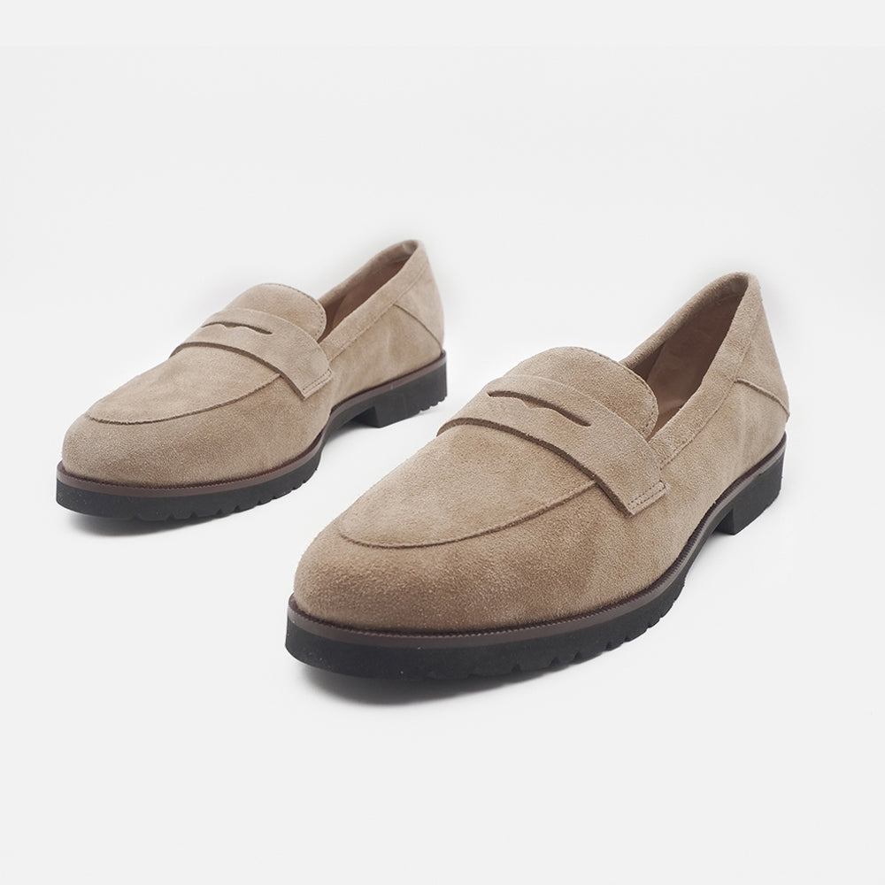'- ["Artigianato","Donna","Etienne","Mocassini","Nuovo","Scarpe"] - Etienne 602S Mocassino Nocciola - Lupis SRL