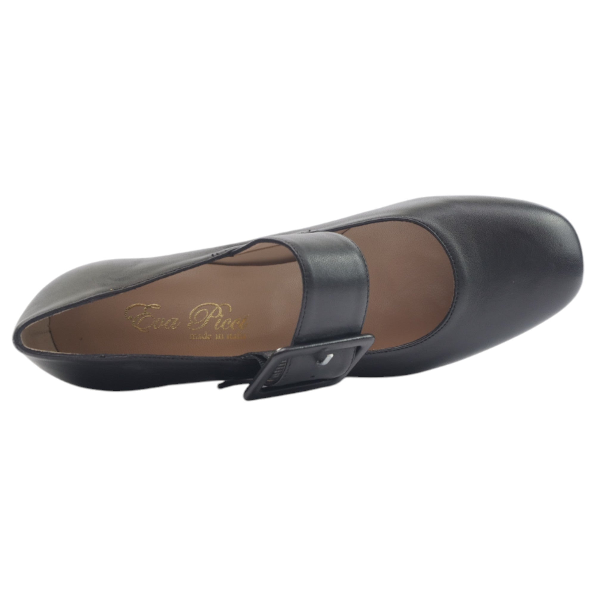 '- ["Artigianato","Cinturino","Donna","Eva Picci","Scarpe","Tacco"] - Scarpe con Cinturino Da Donna Eva Picci 2500 Nero Cinturino - Lupis SRL