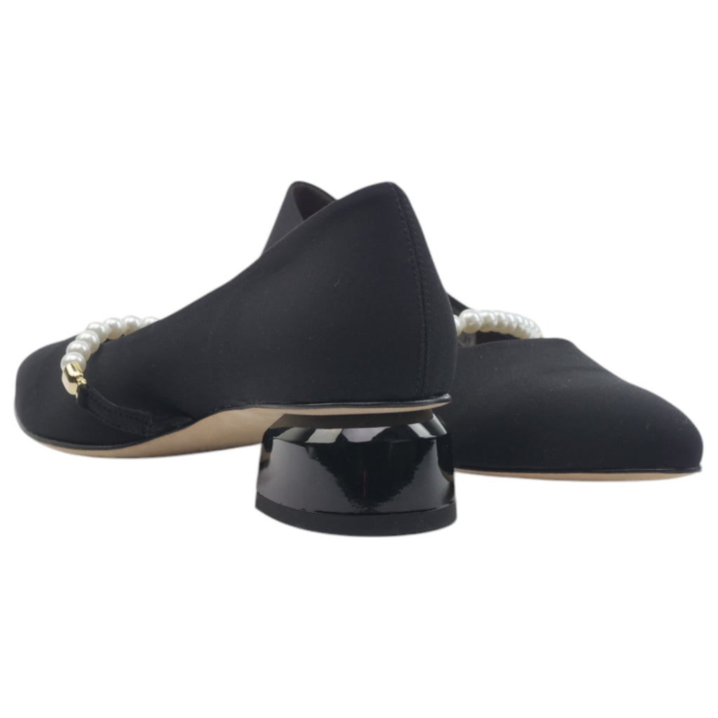'- ["Artigianato","Donna","D\u00e9collet\u00e9","Eva Picci","Scarpe","Tacco"] - Décolleté Da Donna Eva Picci 32181 Nero Perle Décolleté - Lupis SRL