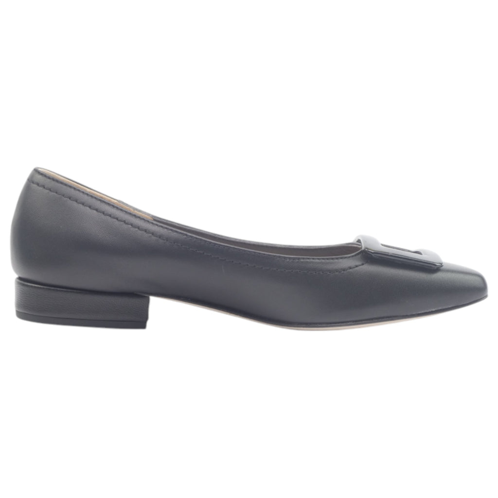 '- ["Artigianato","Donna","D\u00e9collet\u00e9","Eva Picci","Scarpe","Tacco"] - Décolleté Da Donna Eva Picci 5000 Nappa Vernice Nero Décolleté - Lupis SRL