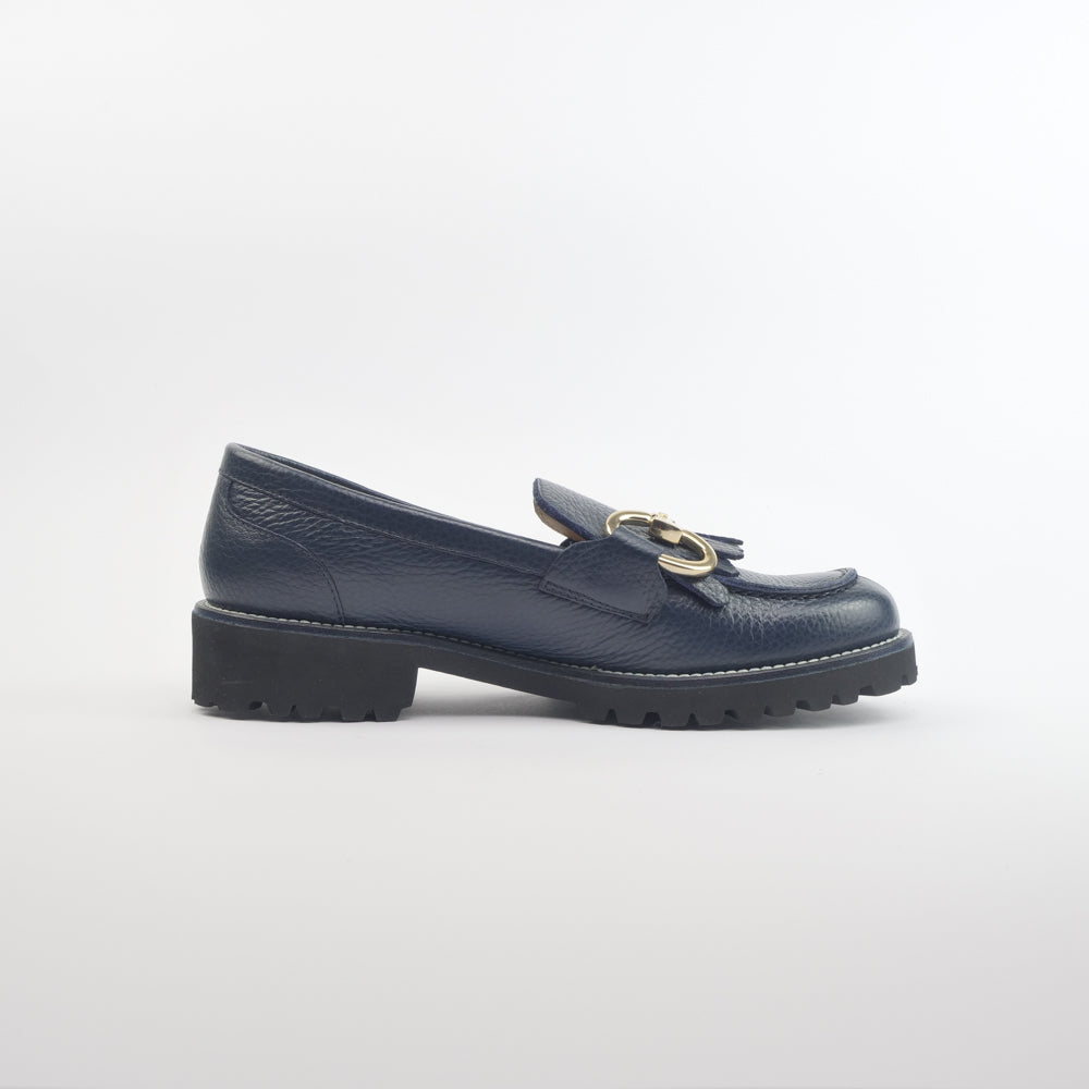 '- ["Artigianato","Donna","Eva Picci","Mocassini","Scarpe"] - Mocassini Da Donna Eva Picci 1161 Alce Cuoio XL Rose Nero Gu Katia Blue Ct. Ecru - Lupis SRL