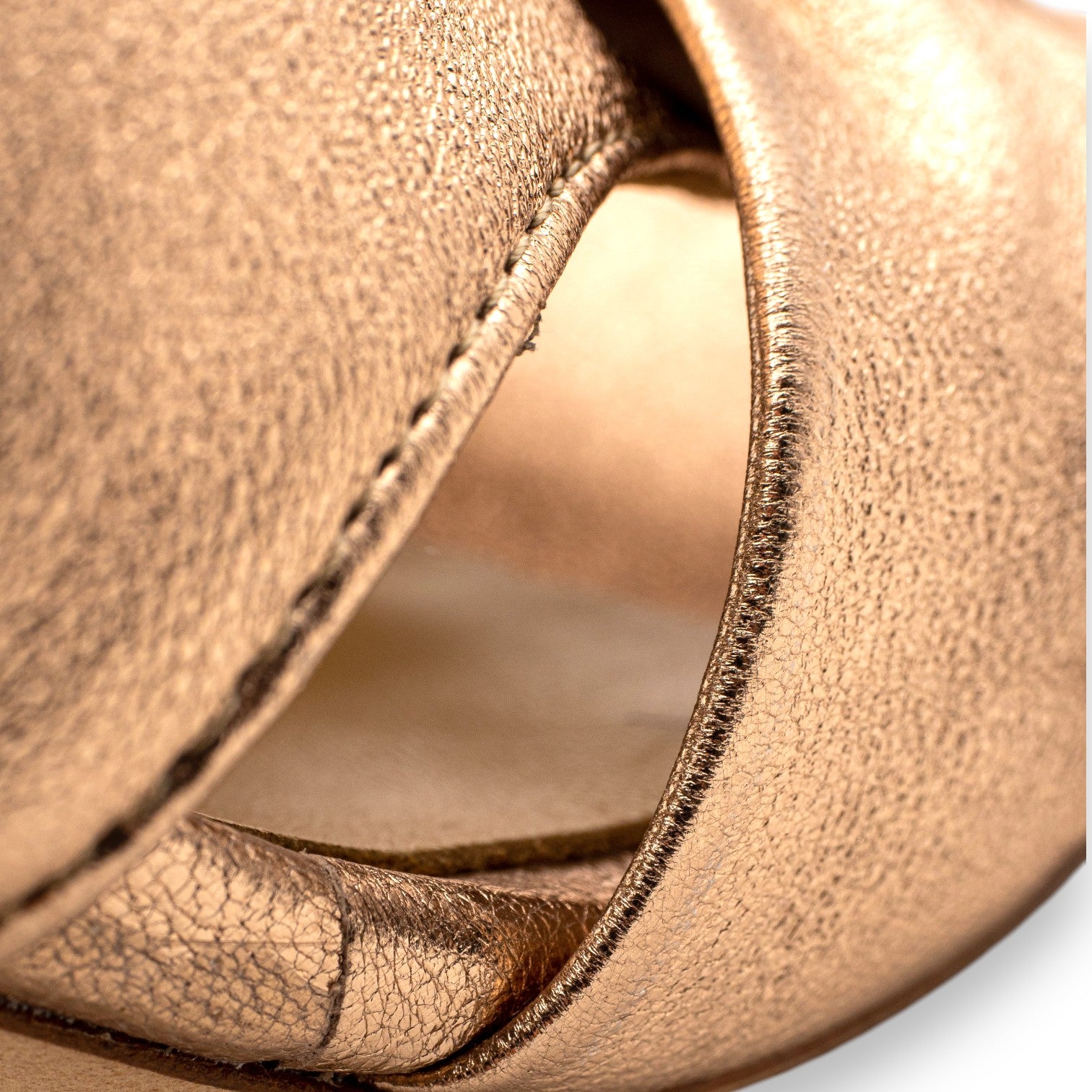 Eva Picci Gold Satin Heeled Sandal DS2707RT6