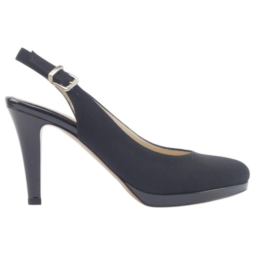 '- ["Artigianato","Donna","Eva Picci","Scarpe","Slingback","Tacco"] - Slingback Da Donna Eva Picci Slingback 22755 Nicole Nero - Lupis SRL