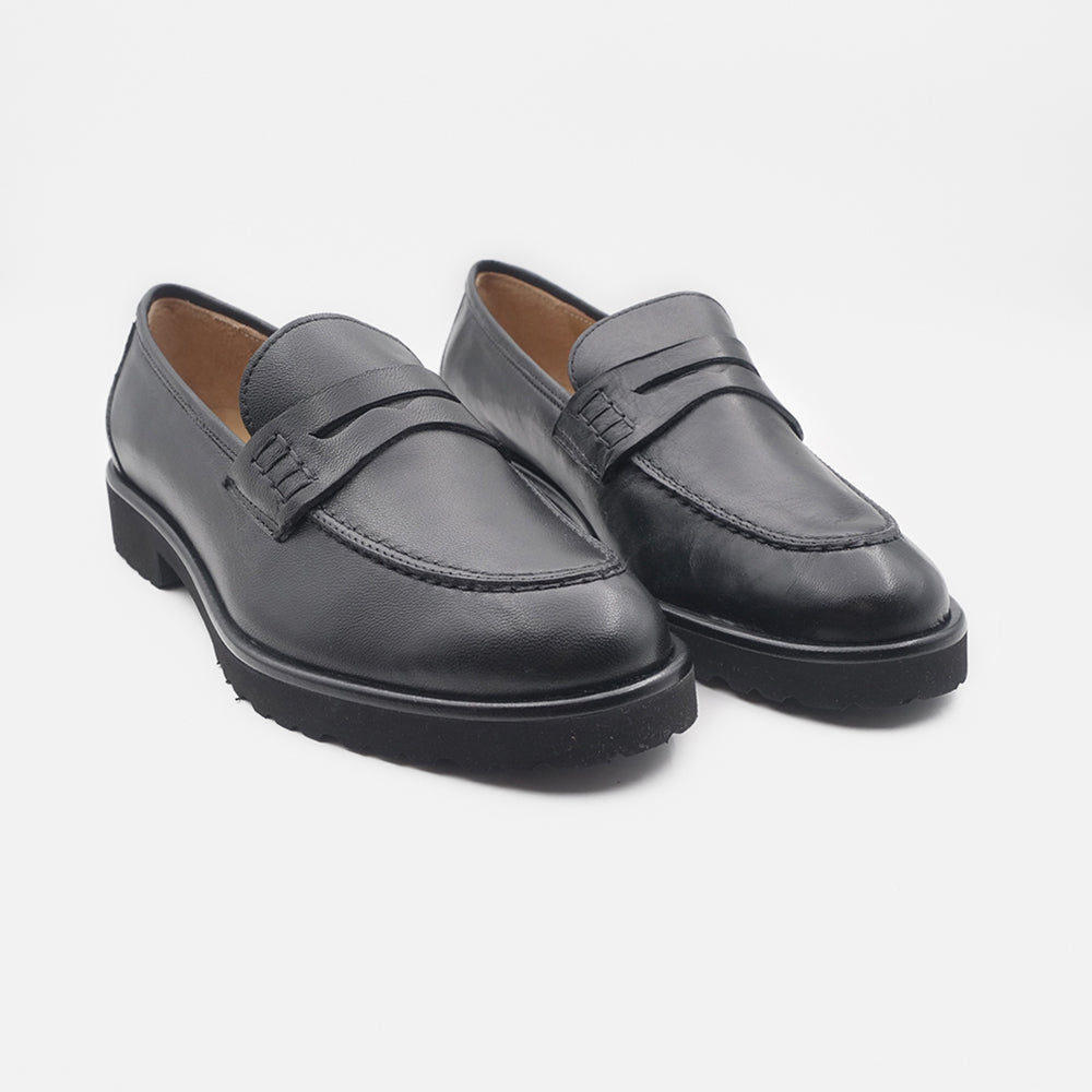 '- ["Artigianato","Donna","Eva Picci","Mocassini","Nuovo","Scarpe"] - Mocassini Da Donna Eva Picci XL Pelle Nappa Nero 1803 - Lupis SRL
