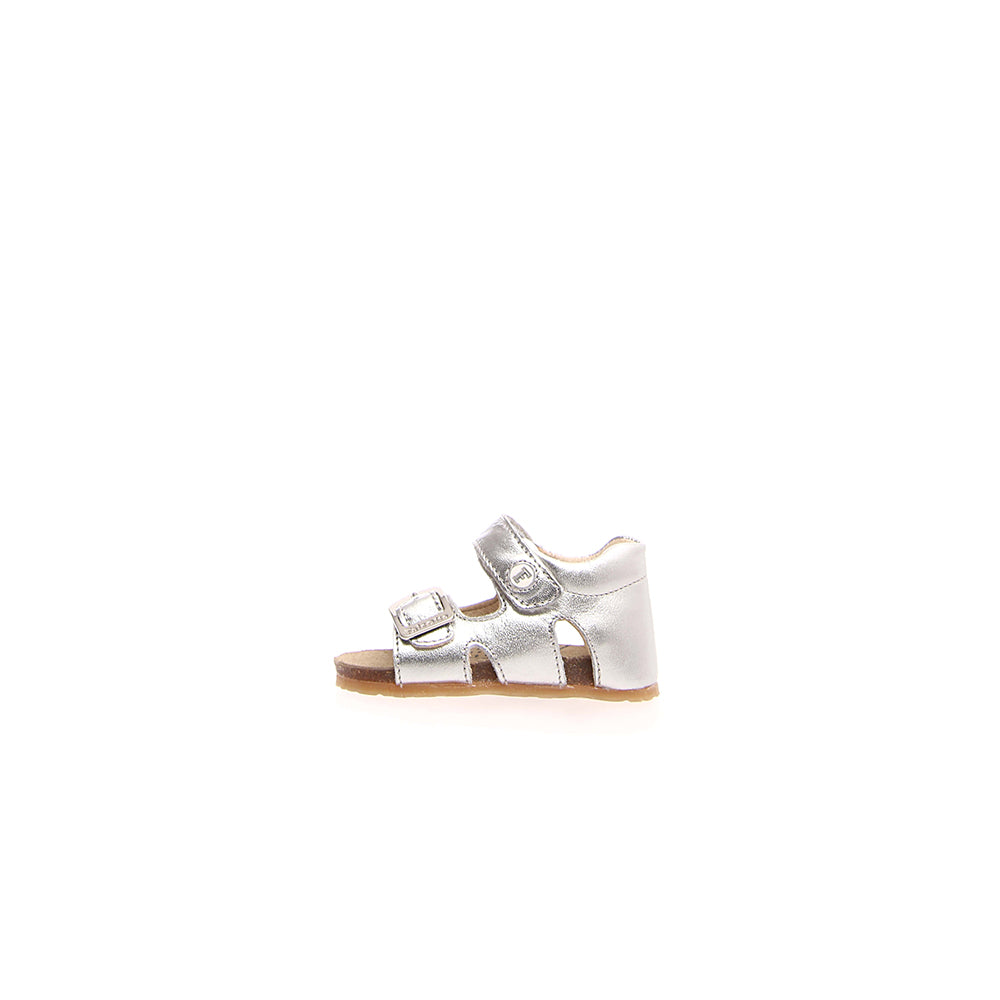 '- ["Falcotto","Kids","Sandali","Scarpe","Toddler"] - Falcotto Bea Metallic Silver - Lupis SRL
