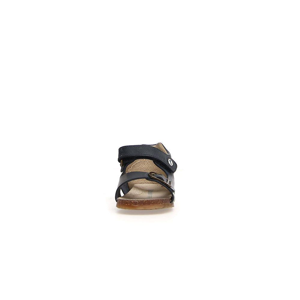 '- ["Falcotto","Kids","Sandali","Scarpe","Toddler"] - Falcotto Bea Wax Calf Spazz. Blue - Lupis SRL