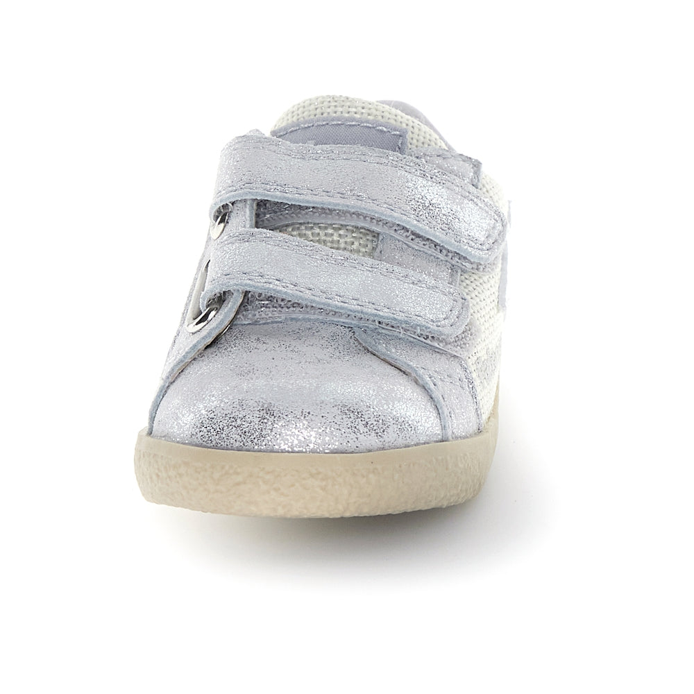 Falcotto Kids' Sneaker Alnoite 2 Vl Canvas Glitter White 2019043-27-1Q24