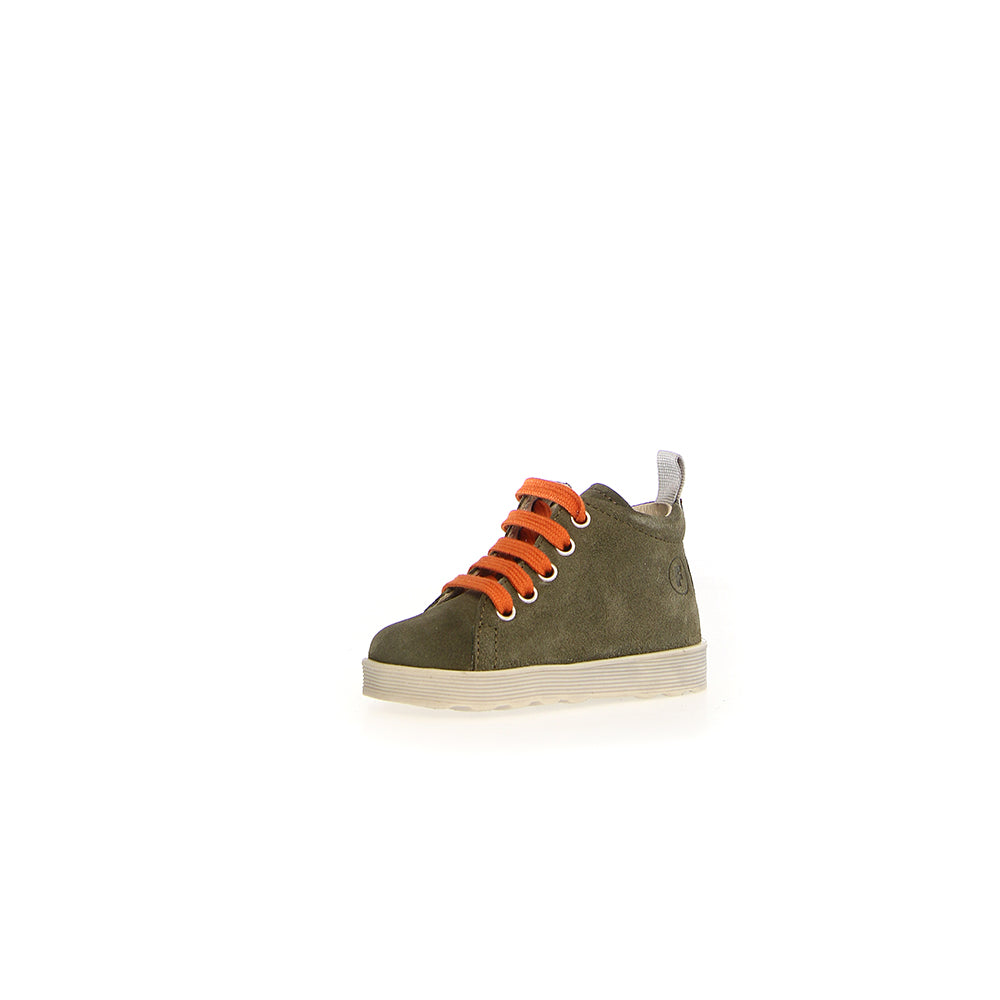 '- ["Falcotto","Kids","Nuovo","Polacco","Scarpe","Toddler","Ultima Taglia"] - Falcotto Evaert Zip Suede Militare Orange - Lupis SRL