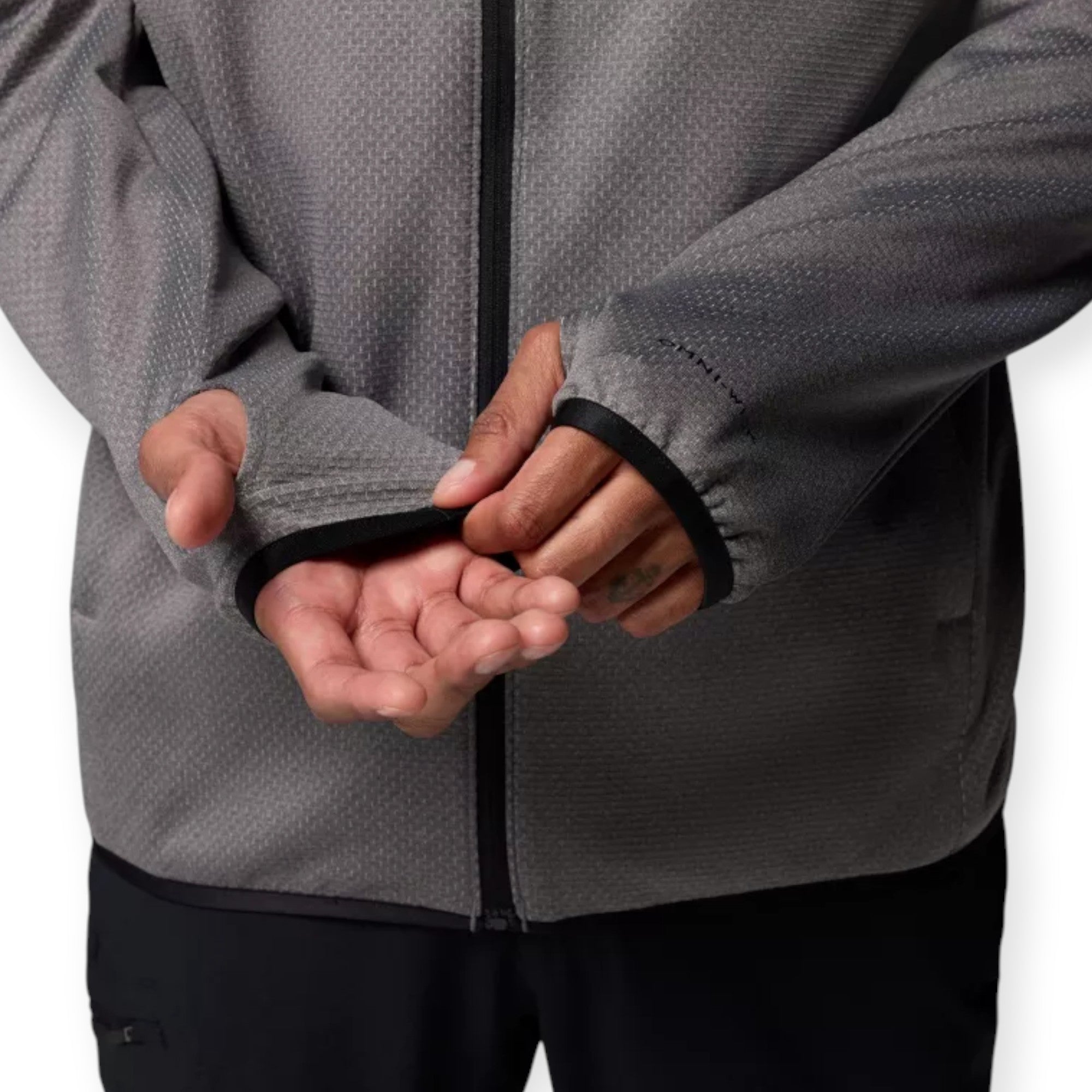 '- ["Abbigliamento","Columbia Sportswear","Felpe","FW25","Uomo"] - Felpa Columbia Sportswear M Triple Canyon Grid Fleece Hooded FZ II Grey 2094973-023 - Lupis SRL