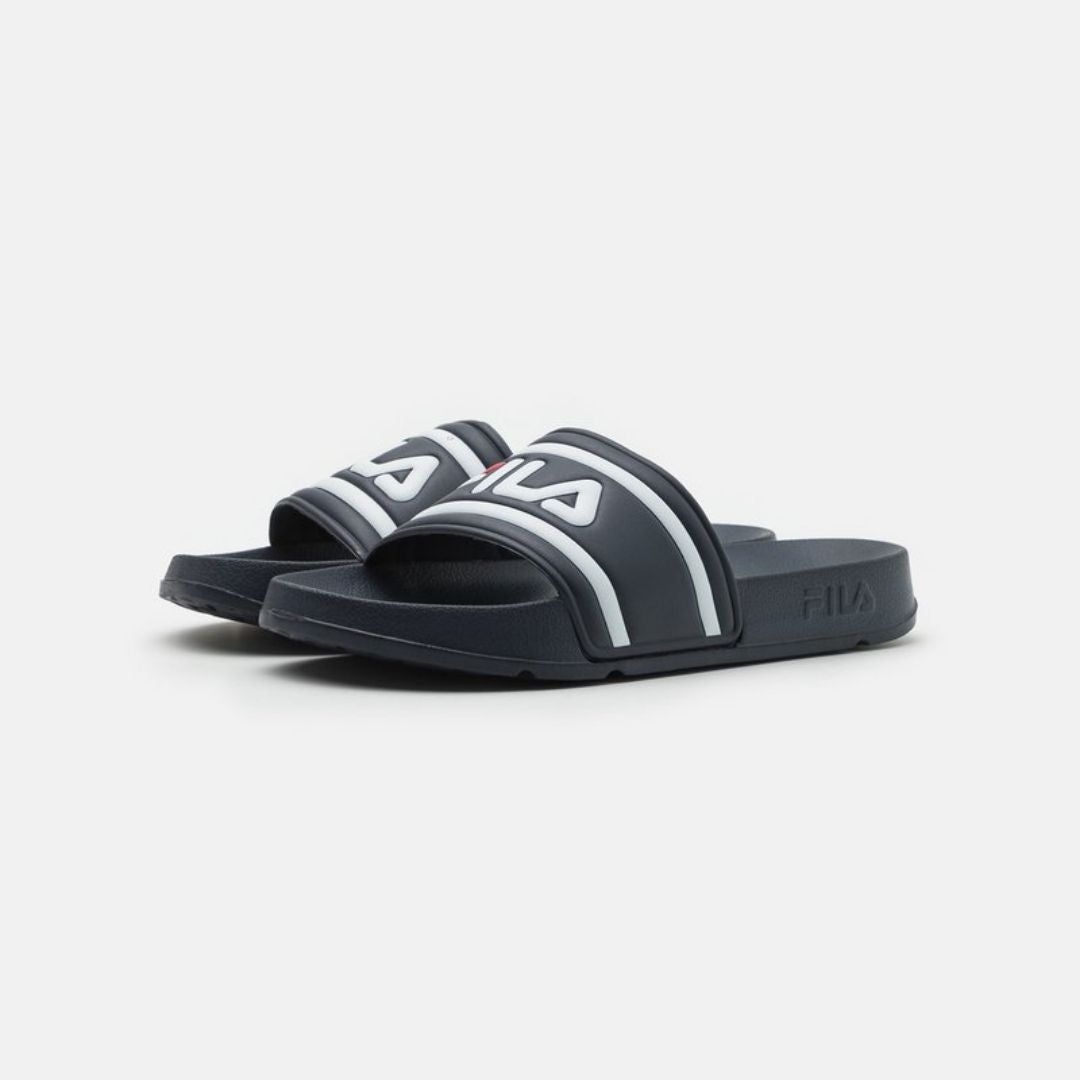 '- ["Ciabatte","Donna","Fila","Scarpe"] - Fila Donna Ciabatte Blu Morro Bay Slipper - Lupis SRL