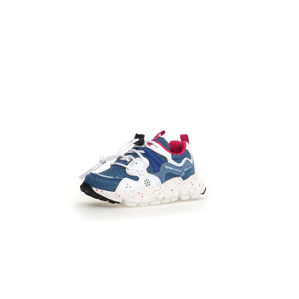 '- ["Donna","Flower Mountain","Scarpe","Scarpe sportive"] - Flower Mountain Yamano 3 Junior E Calf Nylon Pepper Sole White Fuxia - Lupis SRL