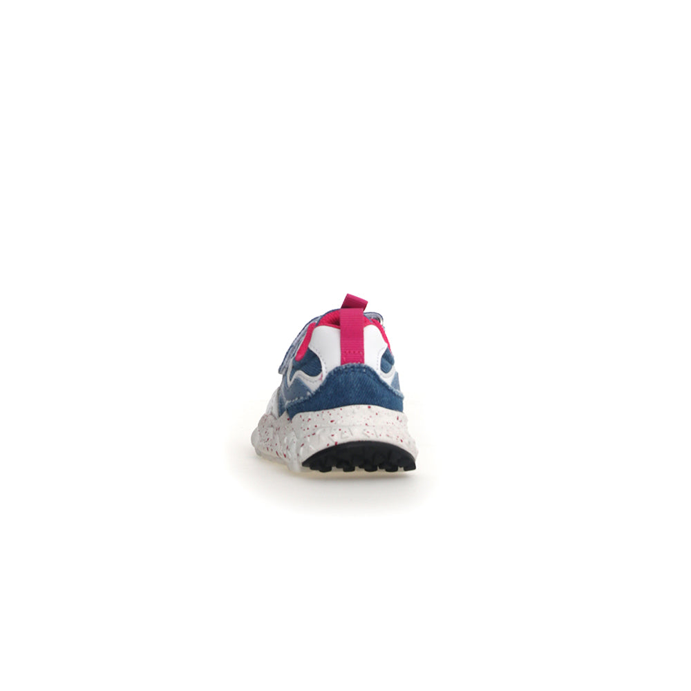 '- ["Flower Mountain","Kids","Scarpe","Scarpe sportive"] - Flower Mountain Yamano 3 Junior Vl. E Calf Nylon Pepper Sole White Fuxia - Lupis SRL