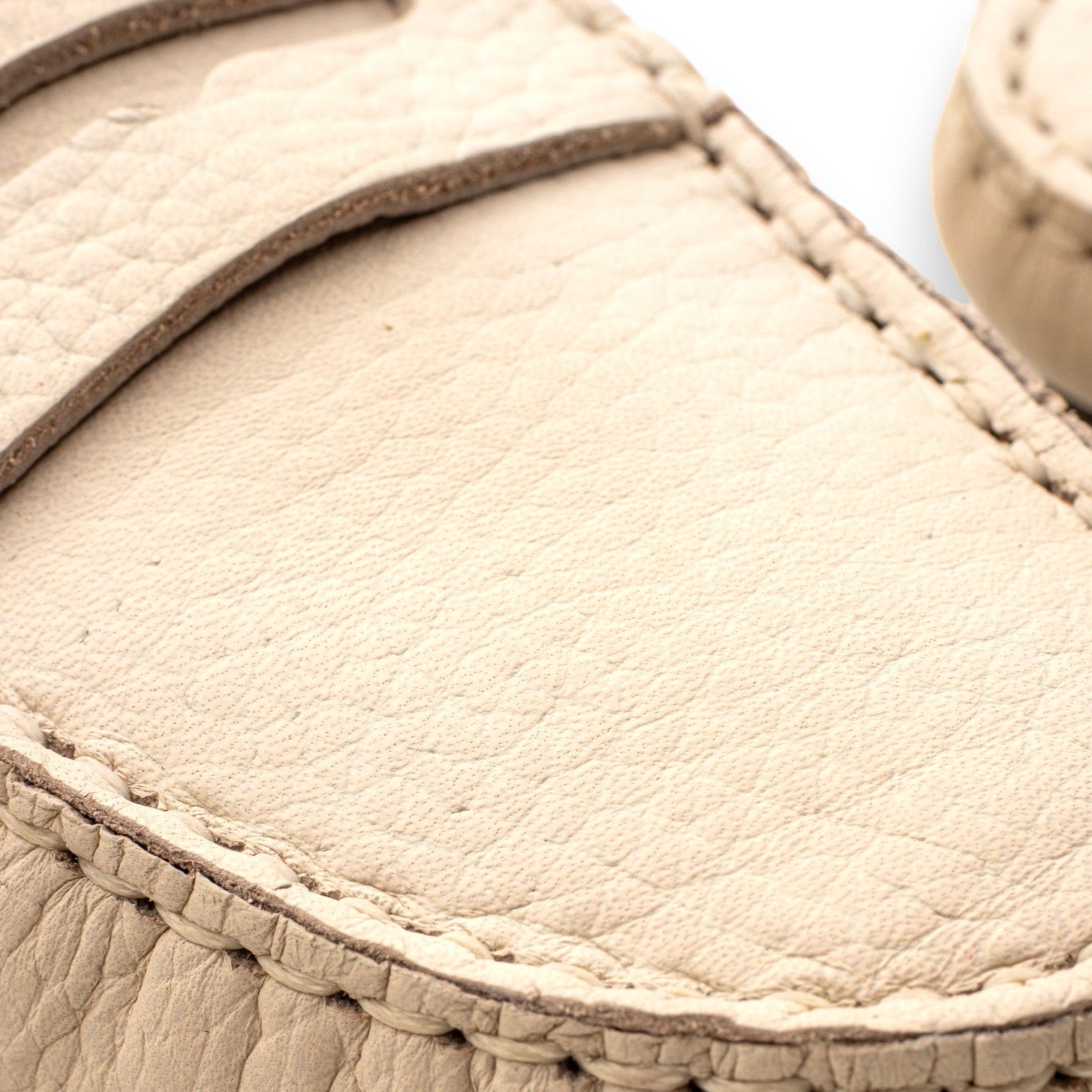 Funny Duck Moccasino Donna Pelle Off White Flotter 6166
