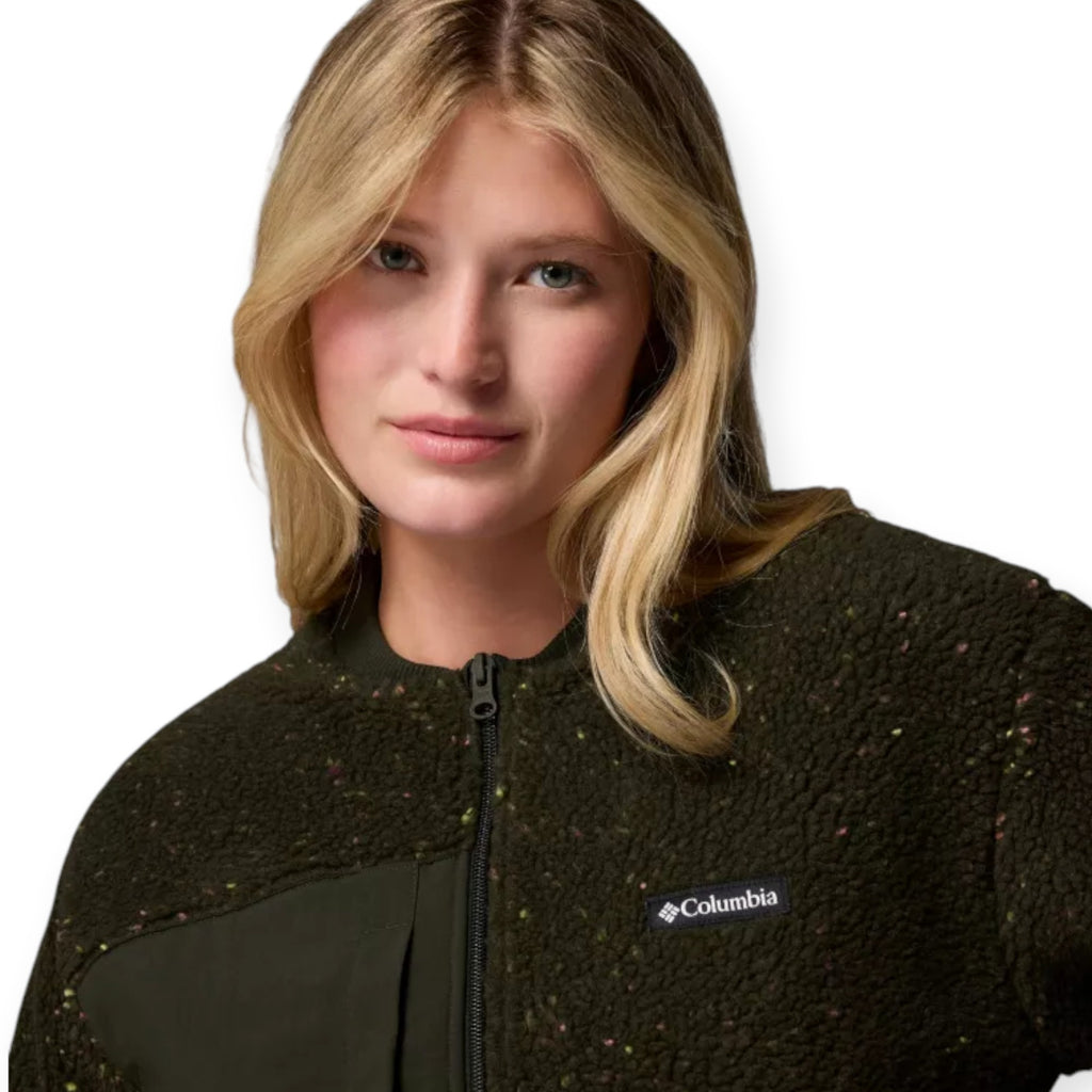 '- ["Abbigliamento","Columbia Sportswear","Donna","FW25","Giacche"] - Giacca Columbia Sportswear W Stellar Path Fleece Bomber Full Zip Greenscape 2136263-366 - Lupis SRL
