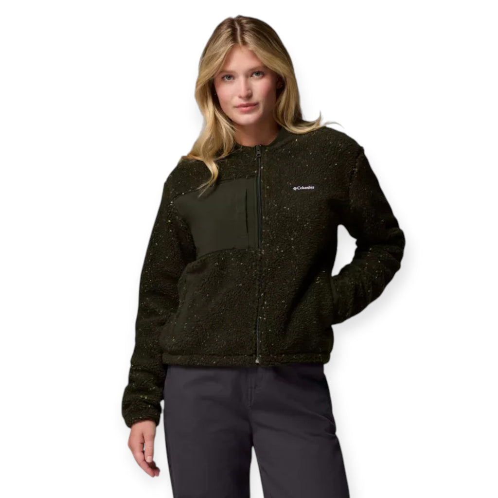 '- ["Abbigliamento","Columbia Sportswear","Donna","FW25","Giacche"] - Giacca Columbia Sportswear W Stellar Path Fleece Bomber Full Zip Greenscape 2136263-366 - Lupis SRL