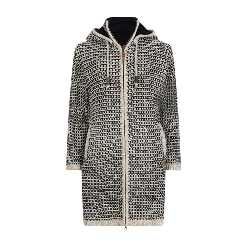 Shakaloha Jacket Life Is For Living W Anzio BlackWhite 125130375006502