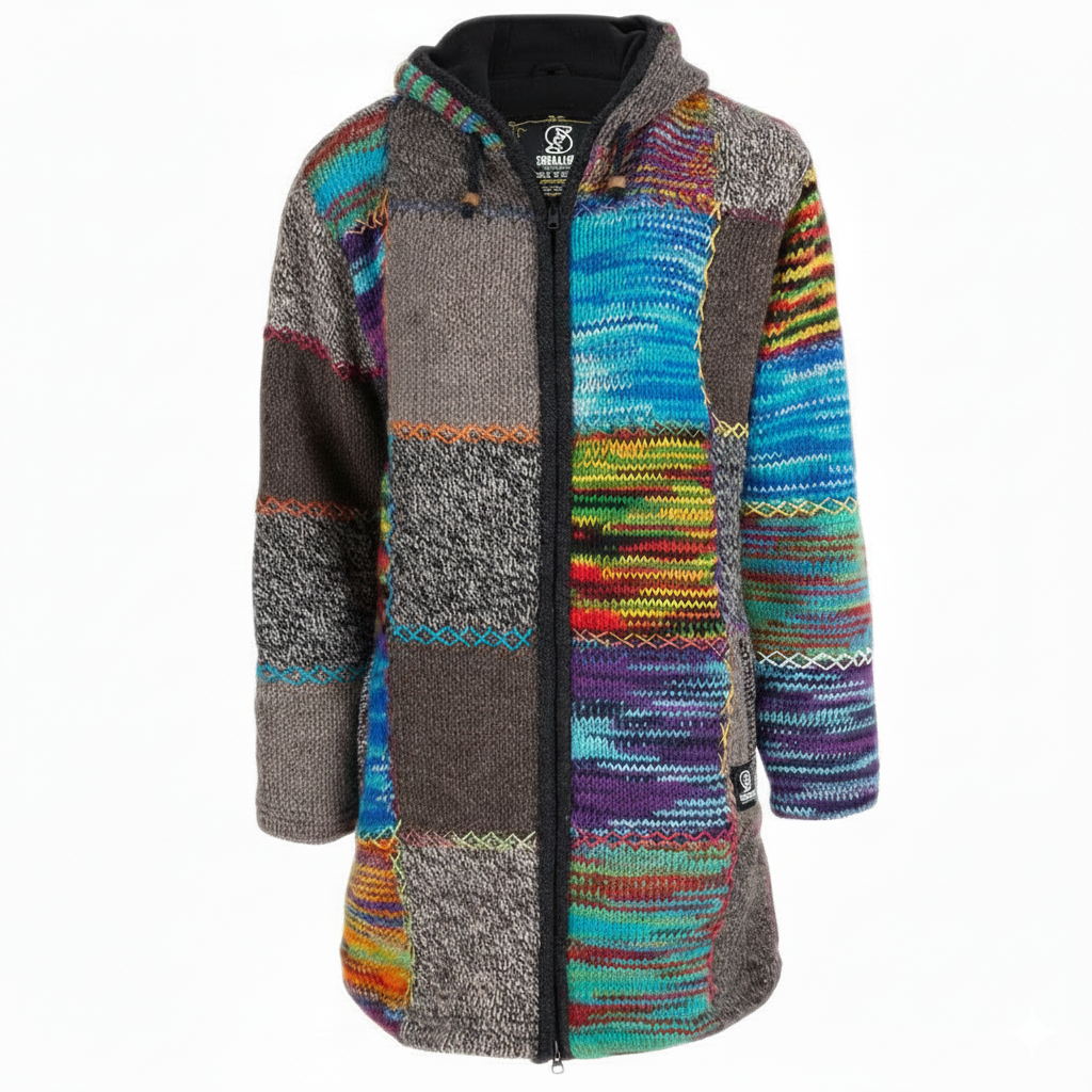 Shakaloha Jacket Life Is For Living W Longpatch MixMulti 118130118009202