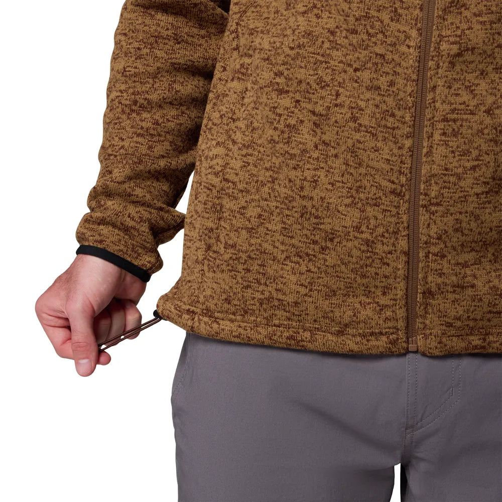 '- ["Abbigliamento","Columbia Sportswear","Felpe","FW25","Giacche","Uomo"] - Pile Columbia Sportswear M Sweater Weather Full Zip Tobacco 2097731-256 - Lupis SRL