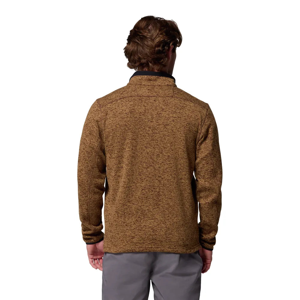 '- ["Abbigliamento","Columbia Sportswear","Felpe","FW25","Giacche","Uomo"] - Pile Columbia Sportswear M Sweater Weather Full Zip Tobacco 2097731-256 - Lupis SRL
