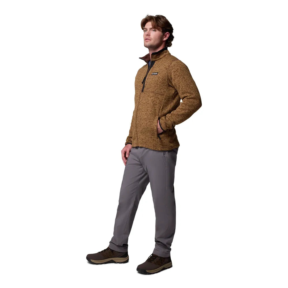 '- ["Abbigliamento","Columbia Sportswear","Felpe","FW25","Giacche","Uomo"] - Pile Columbia Sportswear M Sweater Weather Full Zip Tobacco 2097731-256 - Lupis SRL