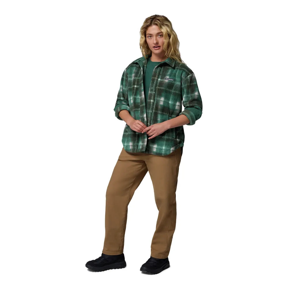'- ["Abbigliamento","Camicie","Columbia Sportswear","Donna","FW25","Maglioni"] - Camicia Columbia Sportswear W Benton Springs Shirt Jacket II Forest 2085661-375 - Lupis SRL