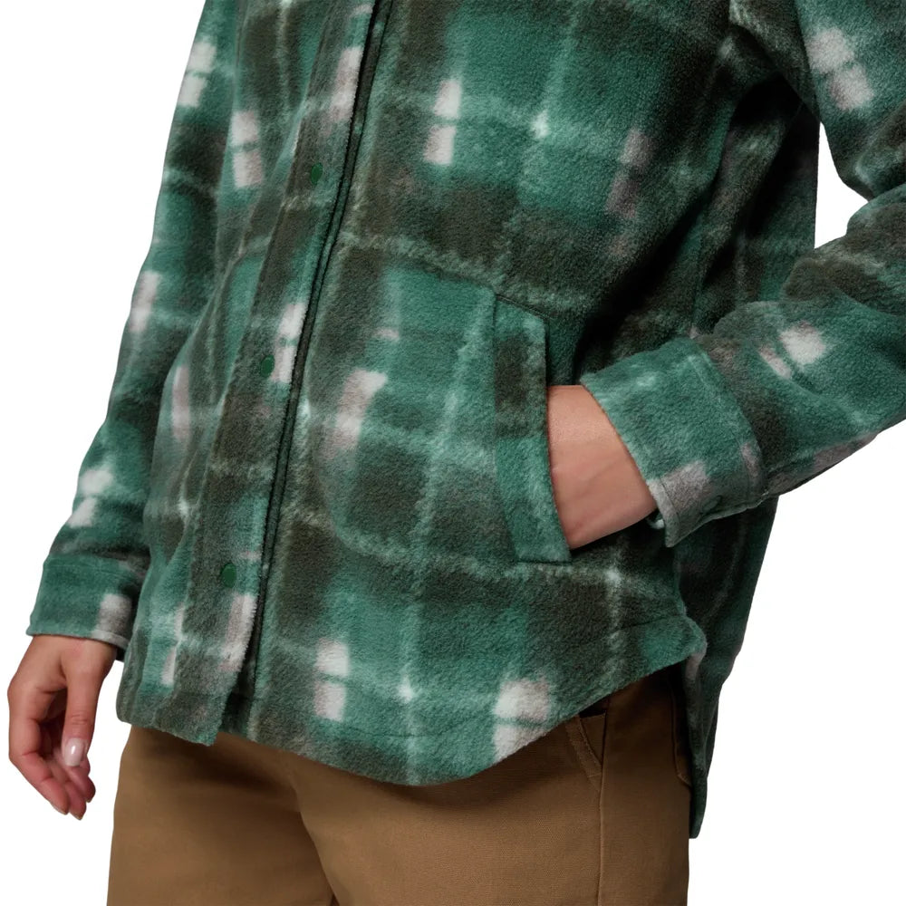 '- ["Abbigliamento","Camicie","Columbia Sportswear","Donna","FW25","Maglioni"] - Camicia Columbia Sportswear W Benton Springs Shirt Jacket II Forest 2085661-375 - Lupis SRL